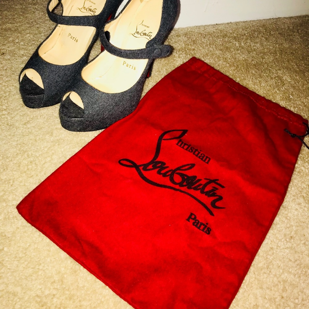 Christian Louboutin Mary Jane Platform Heels